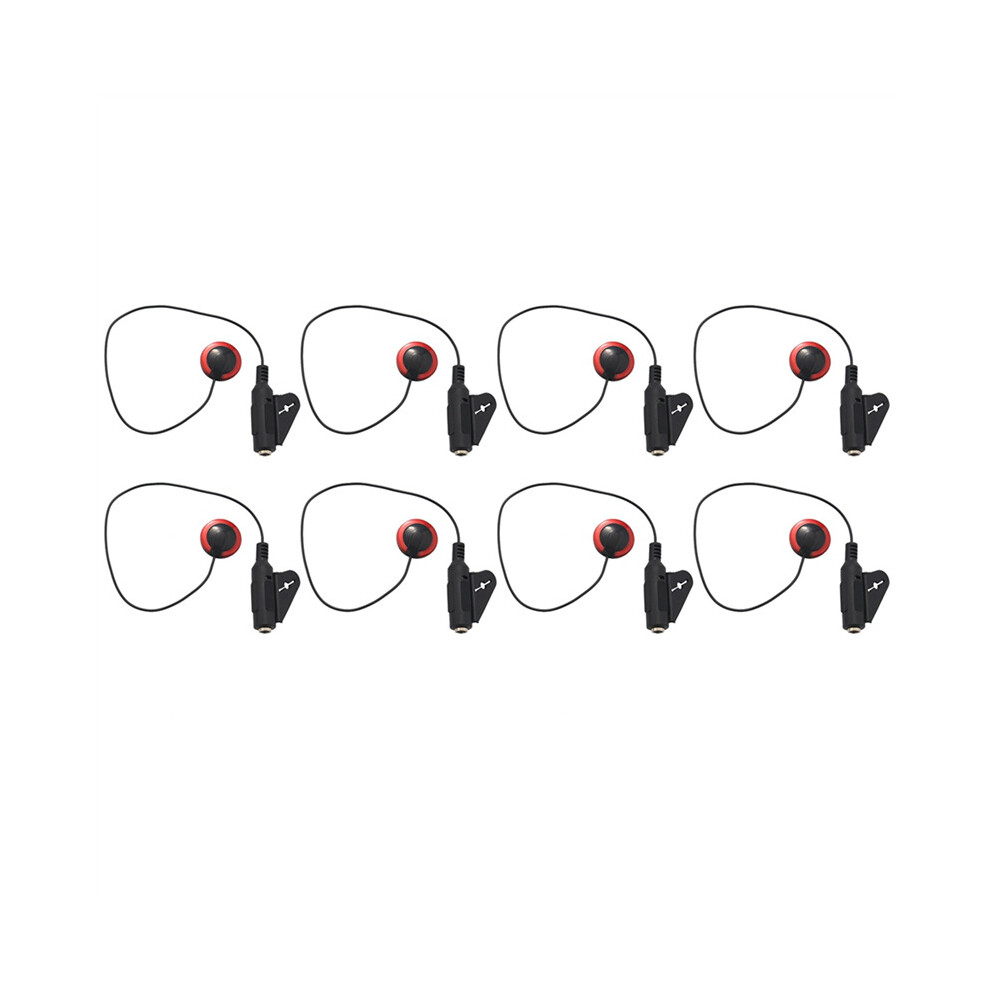 Tlily 8Pcs Piezo Contact Microphone Mic Pickup For Guitar Violin Banjo Mandolin Ukulele