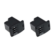 2X Uk-2000 Câble piézo en spirale Micro Eq et préampli pour ukulélé (sans batterie)