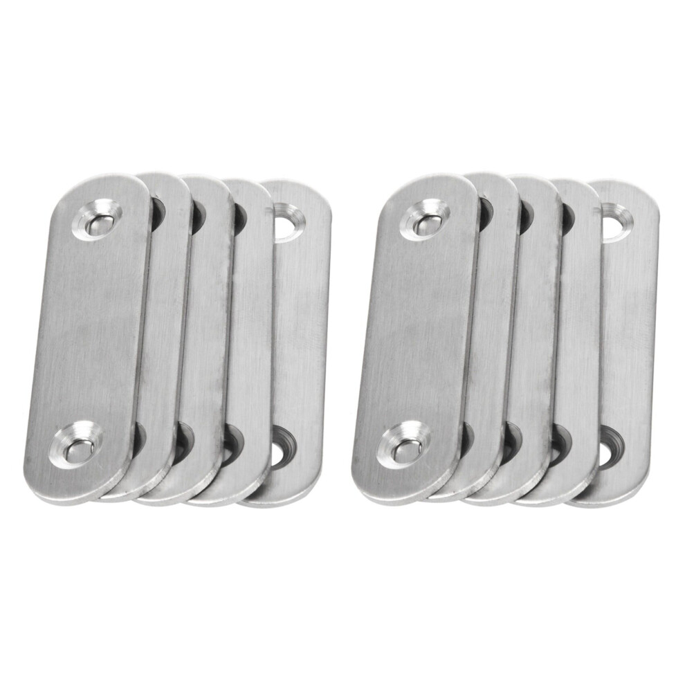 60Mm X 16Mm Straight Repair Joining Mending Flat Plate Bracket 10Pcs 4762365710661