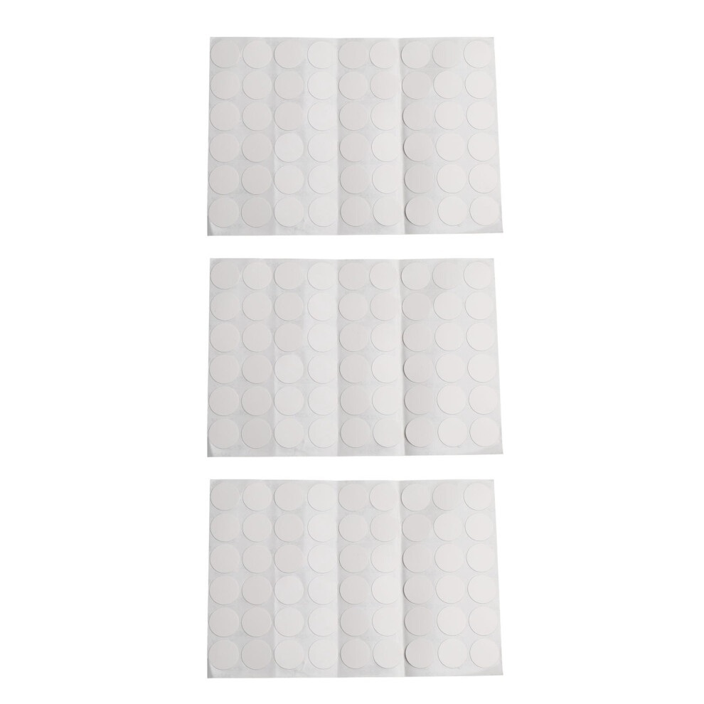 Cache-vis autocollants pour armoire de garde-robe 162 en 1 Blanc