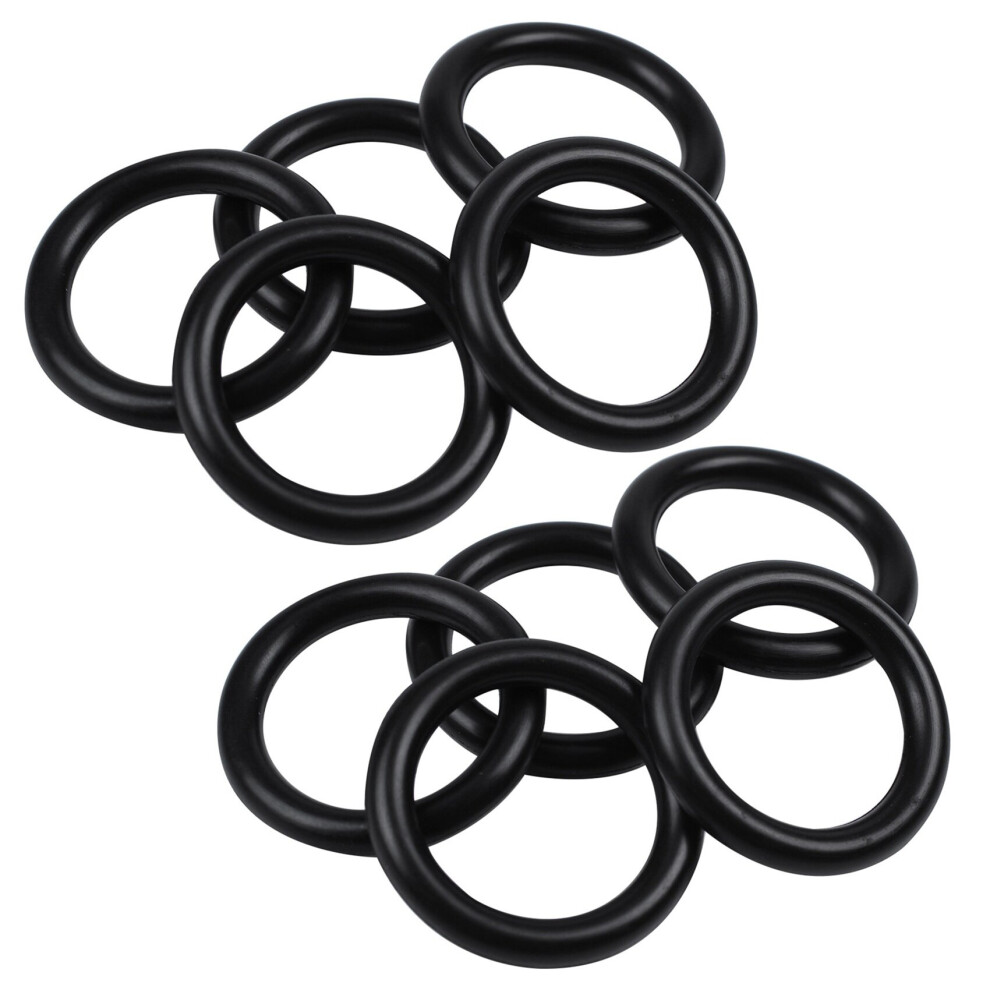 10 Pieces 35Mm X 5Mm Rubber O Ring Oil Seal Sealing Washer Black 4762365713228