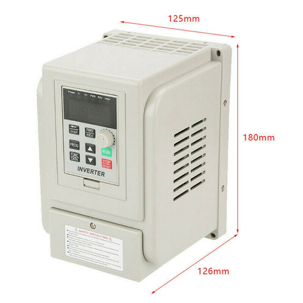 5X 2.2KW 3HP 220V Variable Frequency Drive Inverter CNC VFD VSD Single ...