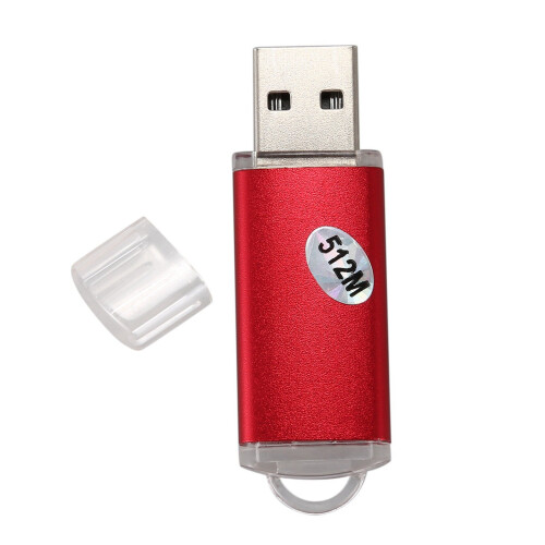 2X USB 2.0 Flash Memory Stick Pen Drive Storage Thumb Color:Red Capacity:512MB 1