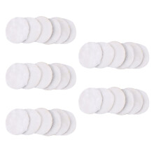 Lot de 60 tampons de polissage pour voiture, 125 mm, 5 pouces, pour polir les fibres, soins de la peinture automobile