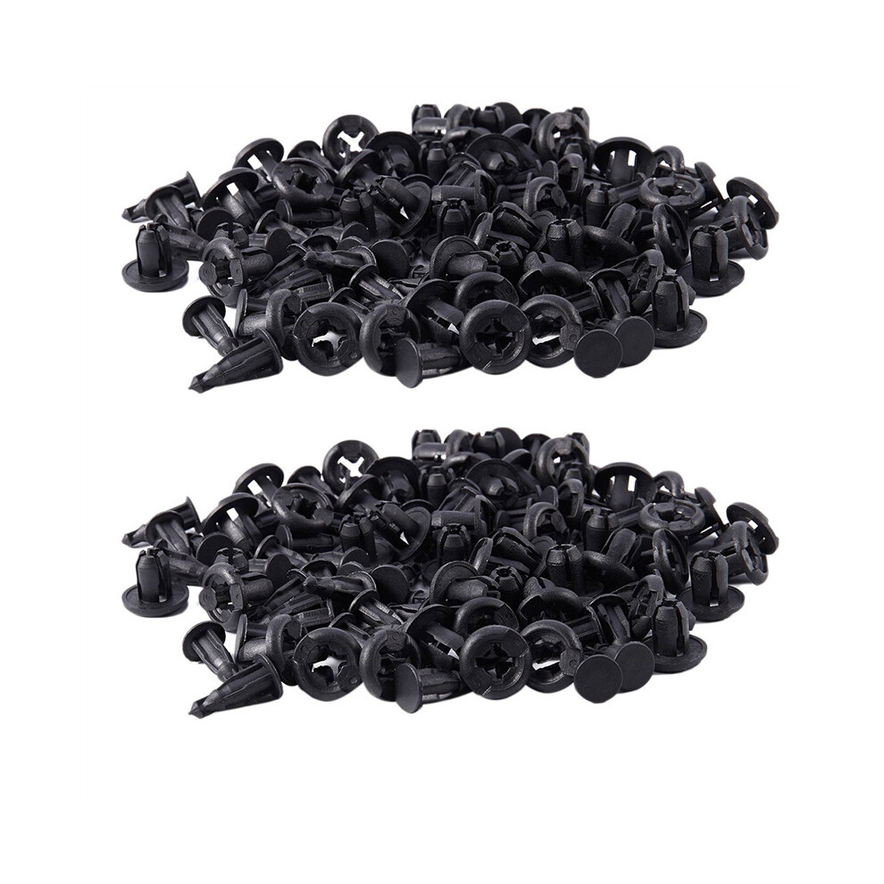 Car 10Mm Hole Dia Plastic Rivets Fastener Push Pin Clips 100Pcs 4762365710180