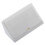 Furniture Cabinet Fastener Corner Braces Angle Brackets White 100Pcs 4