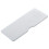 Furniture Cabinet Fastener Corner Braces Angle Brackets White 100Pcs 6