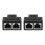 2 Port RJ45 Splitter Adapter LAN Network Ethernet Extender Connector Plug Lot 2Pcs 1