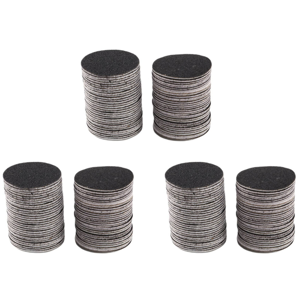Tlily 180Pcs Replacement Sandpaper Discs Pad (Regular Coarse 100 Grit) For Electric Foot File Callus Remover Pedicure Tool