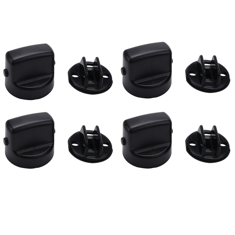 4X Ignition Start Switch Knob Cap & Insert For Keyless 4408A167 4408A031 4762365729243