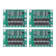 4X 3S 40A 18650 -Ion Lithium Battery Charger Protection Board Pcb Bms for Drill Motor 11.1V 12.6V Cell Module