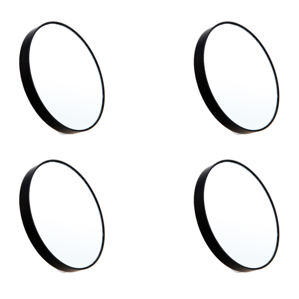 Tlily 4 Pcs 10X Magnifying Mirror With Two Suction Cups Makeup Tools Round Mirror Big Mirror Ten Magnification