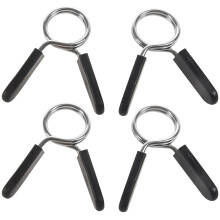 Lot de 4 colliers de serrage à ressort pour haltères de 30 mm