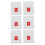 3000Pcs 5.5 X 7Cm Pyramid Tea Bag Filter Nylon Tea Bag Single String Label Transparent Empty Tea Bag 1