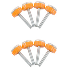 Lot de 8 tiges filetées à pression pour portails de passage - M10 x 10 mm