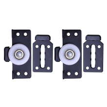 Hardware Accessories 4 Pcs Sliding Door Wardrobe Pulleys Wooden Door Sliding Door Small Hanging Wheels Silent Wheels