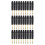 Gold Plating 30Pcs Plug Mono Professional 2 Pole 6.35 mm 6.5mm Stereo Plug 6.35mm Black 1