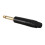 Gold Plating 30Pcs Plug Mono Professional 2 Pole 6.35 mm 6.5mm Stereo Plug 6.35mm Black 3