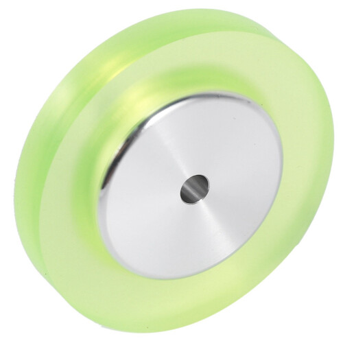 Roue de mesure de roue d'encodeur industriel en aluminium polyuréthane 3X 200 mm pour encodeur de mesure 1