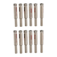 12 Pcs 8mm Diamond Core Drill Bits Ceramic Tile Glass