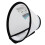 2X Elizabethan Dog Pet Wound Healing Cone E- Collar White with Black 2