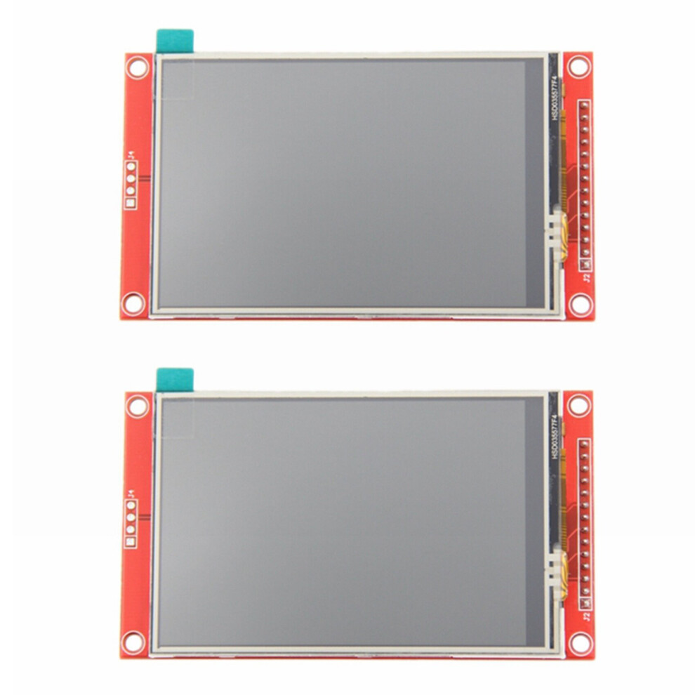 2X 3.5 Inch 480X320 Spi Serial Tft Lcd Module Display Screen With Press Panel Driver Ic Ili9488 For Mcu 4761833292524
