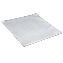 Lot de 50 housses de protection en gel OPP pour tourne-disque, sac de disque vinyle LP, autocollant