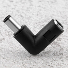7.4x5.0 Straight head to 7.4x5.0 elbow DC Power Charger Adapter Converter Connector for 7.4X5.0 to 7.4X5.0mm