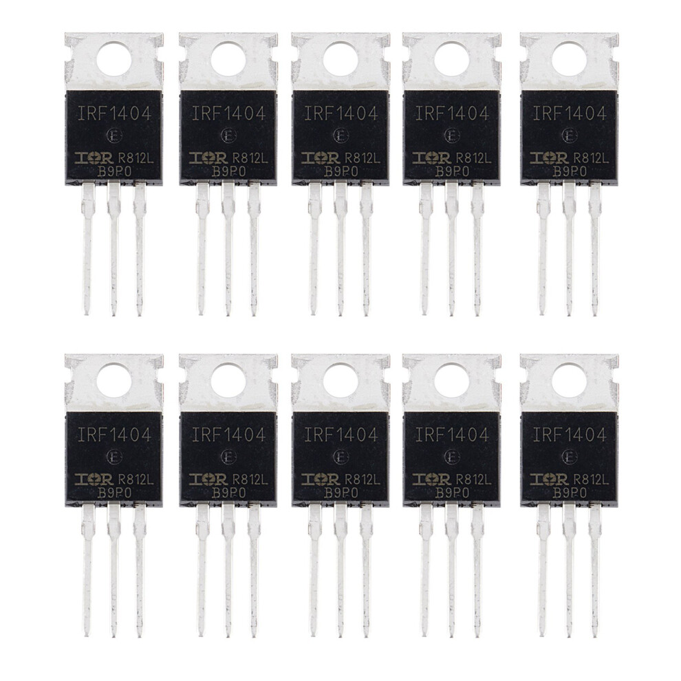 10 Pcs Mosfet Transistor Irf1404 4762365739112