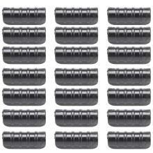 50PCS Schwarz Gewächshaus Kunststofffolie Rahmen Rohr und Film Clip Clamp Connector Kit Garten Werkzeug 20mm