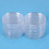 20 Pcs Small Round Transparent Plastic Coin Capsules Box 33mm 5