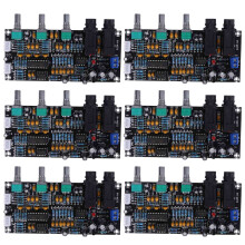 6X PT2399 Digital Microphone Amplifier Board Reverberation Karaoke Reverb Amplifier NE5532 Pre-Amplifier Tone Board
