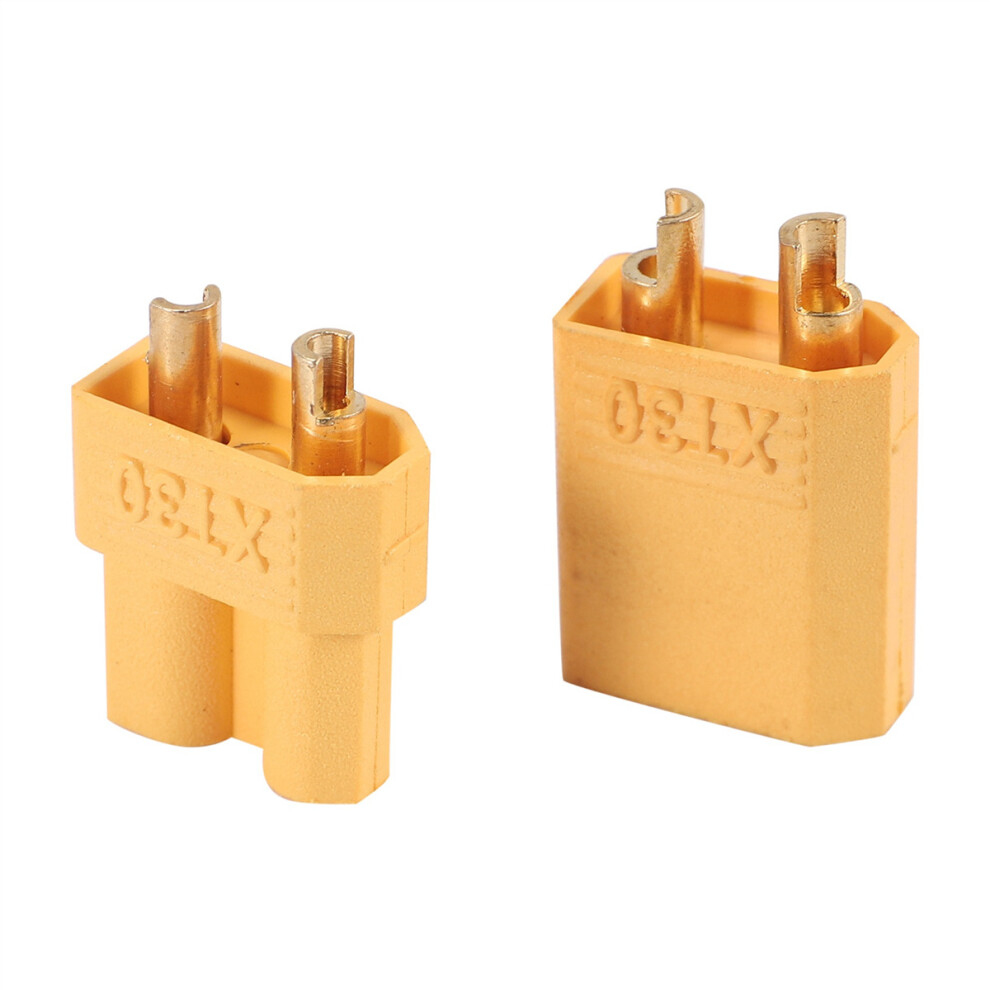Xt30 15 Pairs Male Female Battery Connectors Xt30u Male Female Connectors Round Plug Female With Heat Shrink Tube 4762365794371