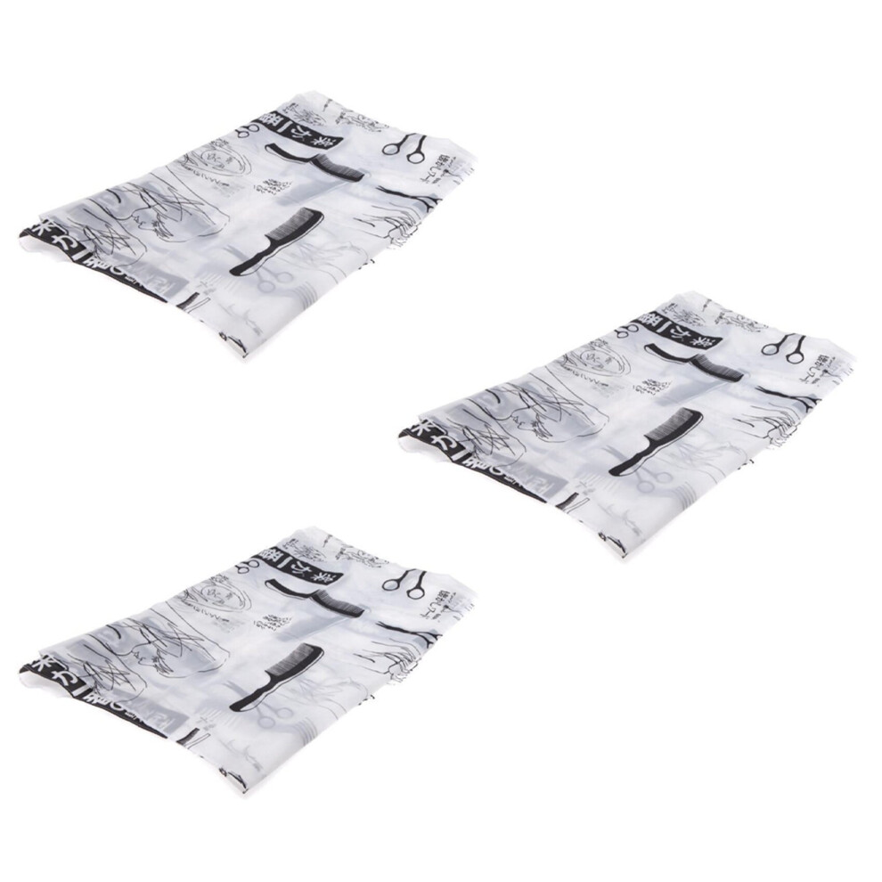 Tlily Black 3X Adult Salon Barber Gown Cape Hairdressing Hairdresser Hair Cutting Cloth