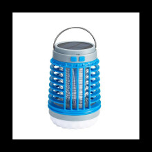 Hanging LED Mosquito Lamp Electric Fly Repeller Indoor Light Bug Zapper USB Rechargeable Outdoor Hiking Lantern, Blue