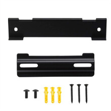 -120 Kit de support mural pour barre de son Solo 5, pour Cinemate120, avec vis et chevilles murales, noir