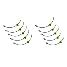 10Pcs/Set Replacement Fuel Hose Pipe Tank Filter for Strimmer Trimmer Brush Cutter Chainsaw Fuel Line Filter