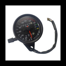 Nouveau tableau de bord de moto rétrofit petites jauges avec indicateurs LED bicolore lumière d'ambiance rétro compteur kilométrique jauges singe