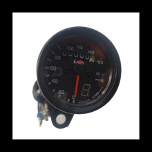 Nouveau tableau de bord de moto, compteur kilométrique à LED avec affichage de vitesse, tachymètre rétro, moto universelle