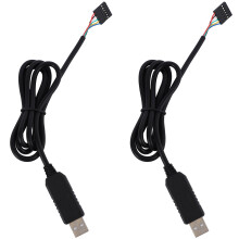 Module 2X 6 broches Ft232Rl Ft232 pour adaptateur de câble série USB vers Ttl Uart module de câble de téléchargement Rs232