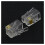 RJ9 4P4C Plug Phone Connector 100 Pieces, Transparent 3