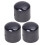 3X Black Electric Guitar Volume Tone Control Knob 1