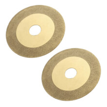 2X, 100 mm Disc Wheel Diamond Wheel Sharpening to Cut Golden