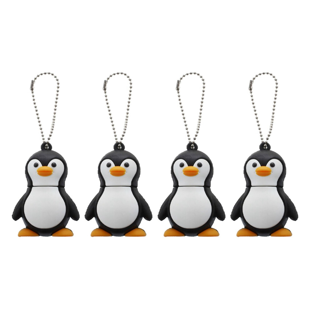 4X 32Gb Novelty Cute Baby Penguin Usb 2.0 Flash Drive Data Memory Stick Device - 4762365702178