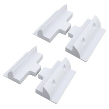 Kit de support de montage latéral pour panneau solaire 4 pièces pour caravane, yacht, bateau, camping-car