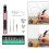 Portable Micro-Engraving Pen, Professional Precision with Scriber with Bits, USB Rechargeable, Rose Gold 6
