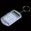 2X Clear Plastic Casing 8 Digits Electronic Mini Calculator W Keychain 6