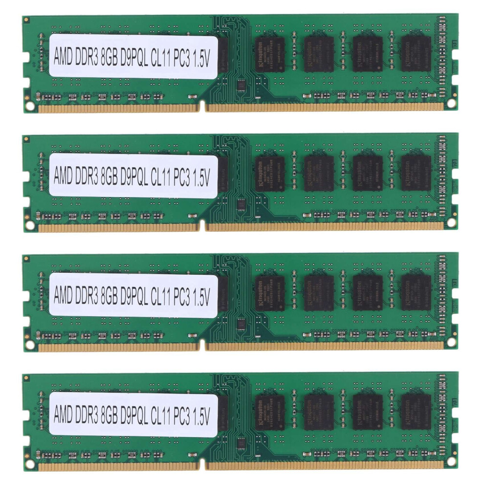 Tsulyn 4X 8Gb Ddr3 1600Mhz Ram Desktop Memory Dimm Amd F2 M2 Computer Pc