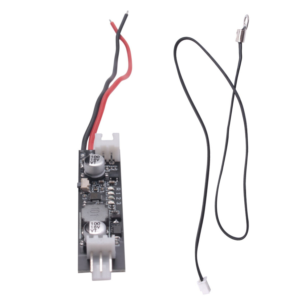 2-3 Wire Dc 5V 12V Pwm Fan Speed Controller Governor Ntc 50K Temperature Probe Sensor 40Cm Temperature Controller 4762365787526