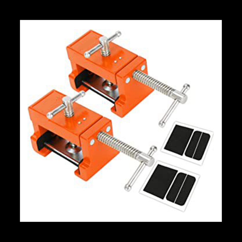 Pince perforatrice pour armoire de rangement Pince perforatrice pour menuiserie avec vis des deux côtés et plaque de positionnement Lot de 2